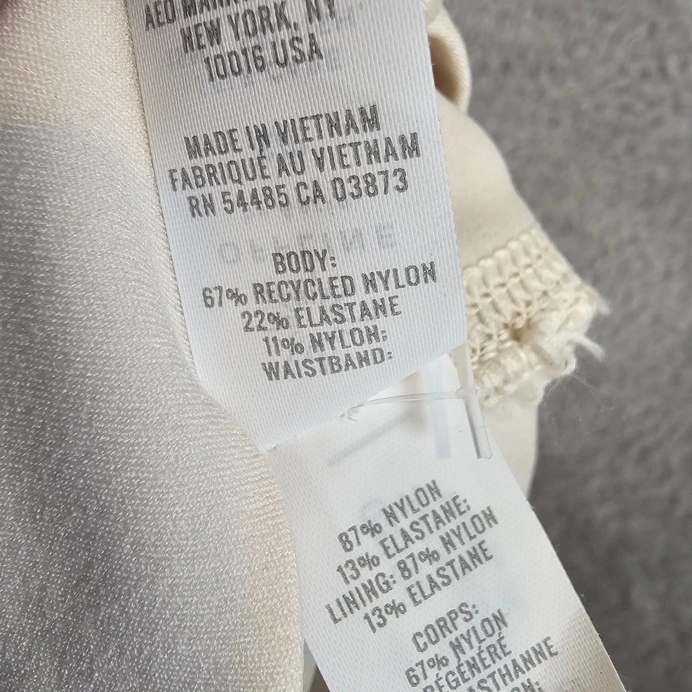 OFFLINE by Aerie Real Me Lace Skort Cream Ruffle Tiered Mini Skirt Small NEW - Picture 8 of 12